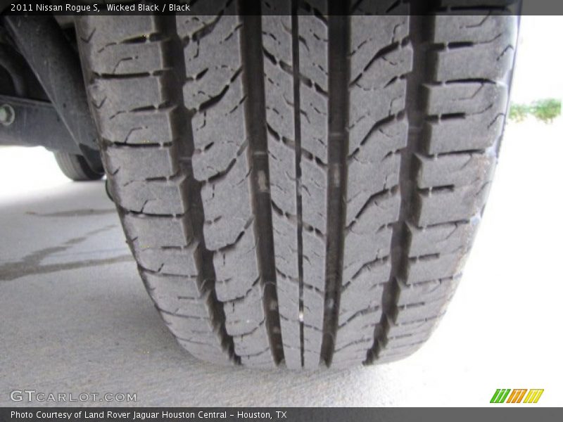 Wicked Black / Black 2011 Nissan Rogue S