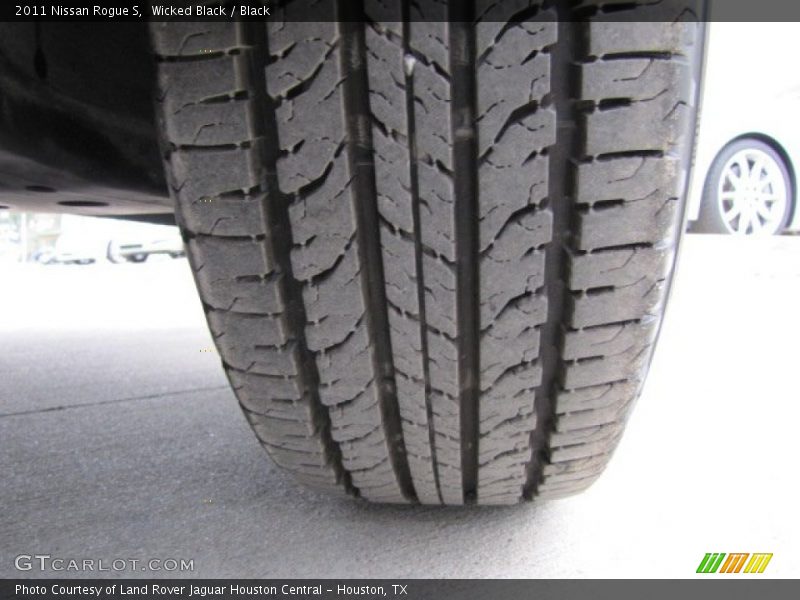 Wicked Black / Black 2011 Nissan Rogue S