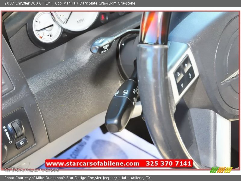 Cool Vanilla / Dark Slate Gray/Light Graystone 2007 Chrysler 300 C HEMI