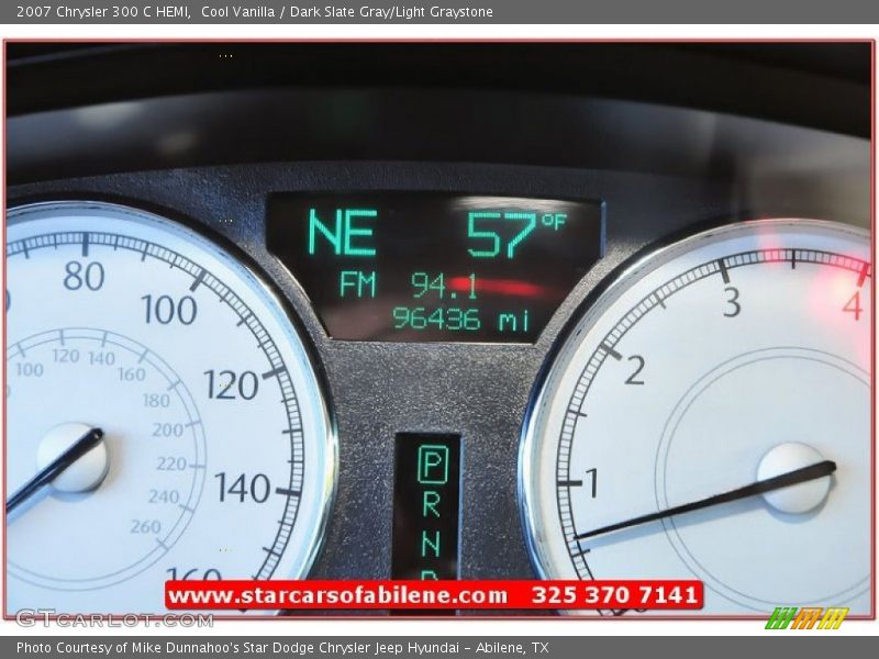 Cool Vanilla / Dark Slate Gray/Light Graystone 2007 Chrysler 300 C HEMI