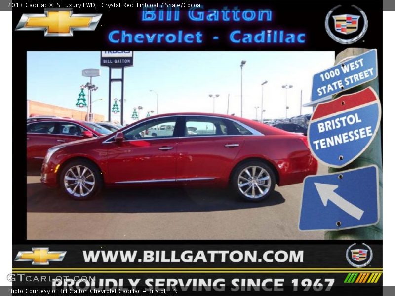 Crystal Red Tintcoat / Shale/Cocoa 2013 Cadillac XTS Luxury FWD