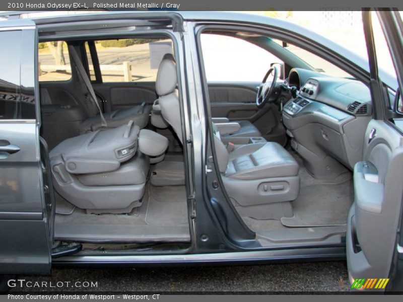 Polished Metal Metallic / Gray 2010 Honda Odyssey EX-L