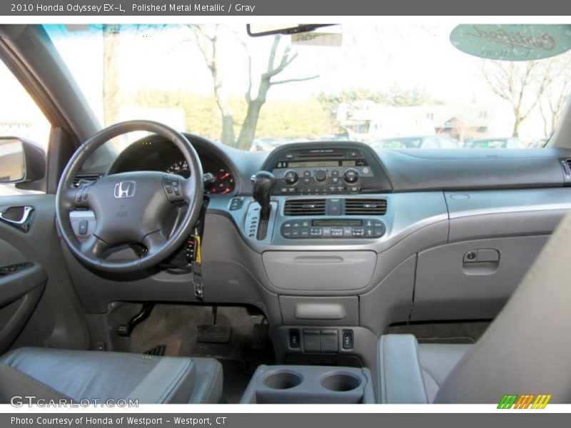 Polished Metal Metallic / Gray 2010 Honda Odyssey EX-L