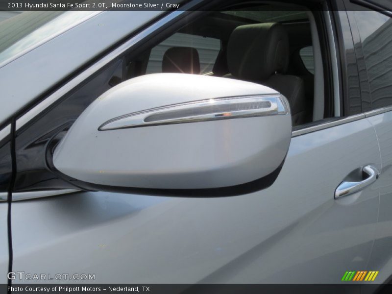 Moonstone Silver / Gray 2013 Hyundai Santa Fe Sport 2.0T
