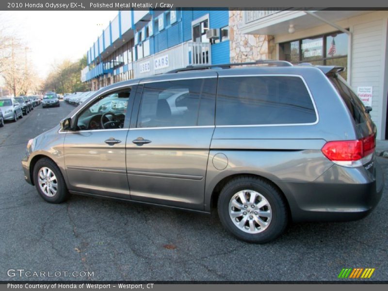 Polished Metal Metallic / Gray 2010 Honda Odyssey EX-L