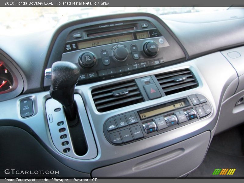 Polished Metal Metallic / Gray 2010 Honda Odyssey EX-L