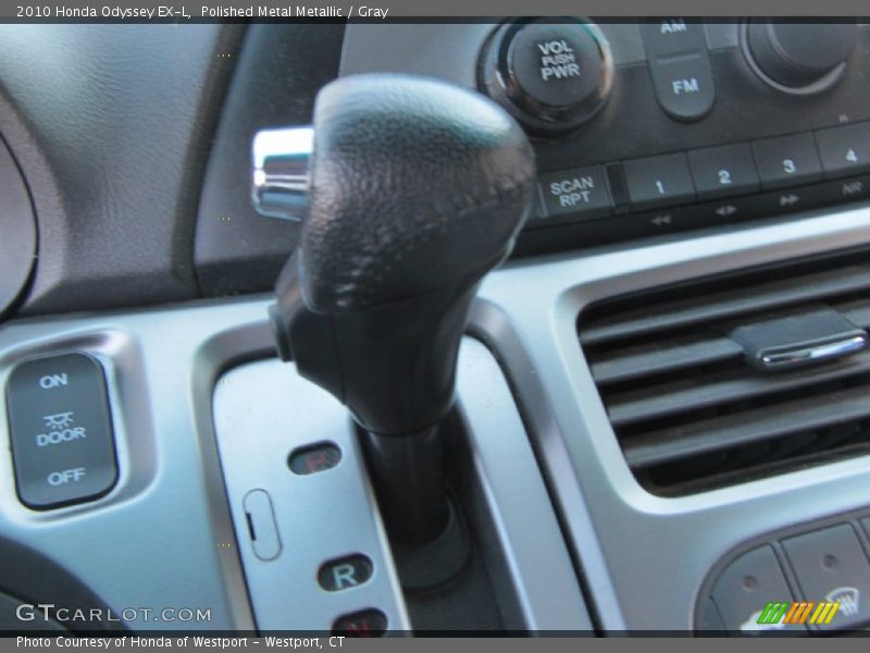 Polished Metal Metallic / Gray 2010 Honda Odyssey EX-L
