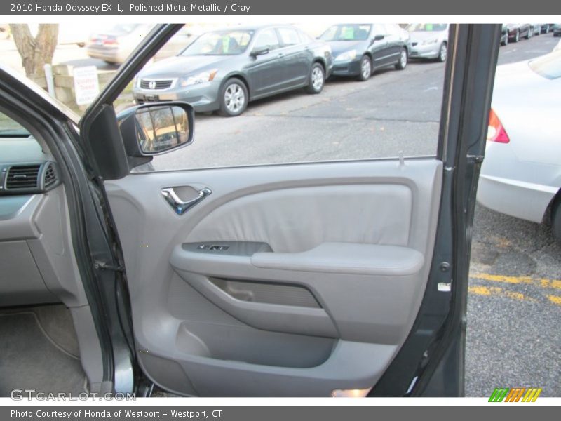 Polished Metal Metallic / Gray 2010 Honda Odyssey EX-L
