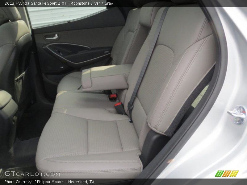 Rear Seat of 2013 Santa Fe Sport 2.0T