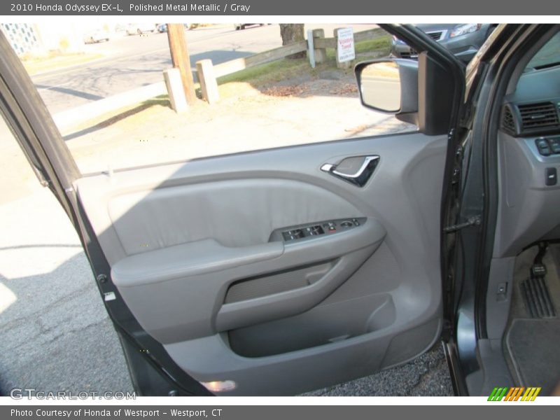 Polished Metal Metallic / Gray 2010 Honda Odyssey EX-L