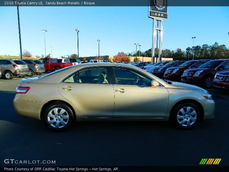 Sandy Beach Metallic / Bisque 2010 Toyota Camry LE