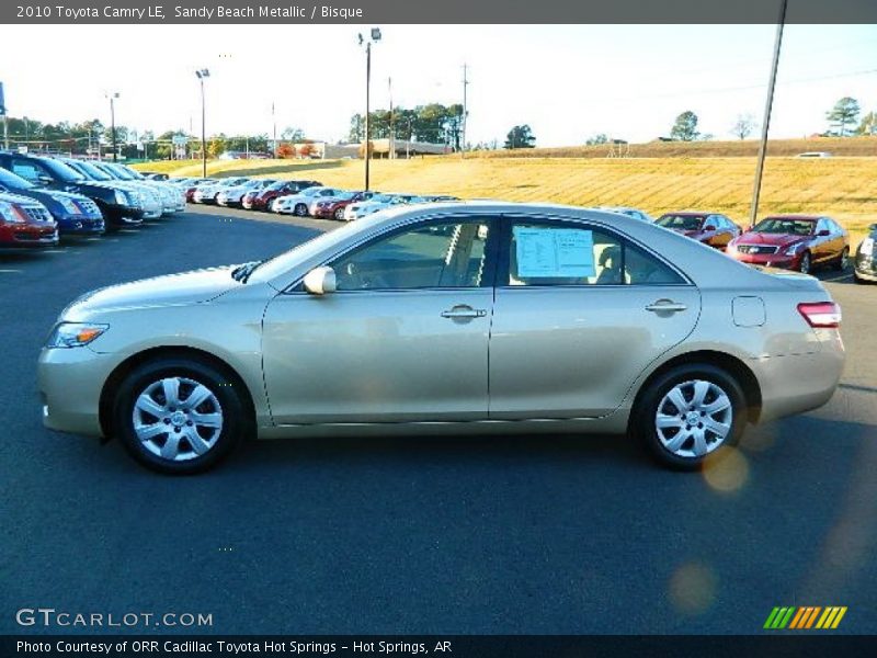 Sandy Beach Metallic / Bisque 2010 Toyota Camry LE