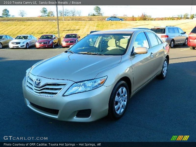 Sandy Beach Metallic / Bisque 2010 Toyota Camry LE