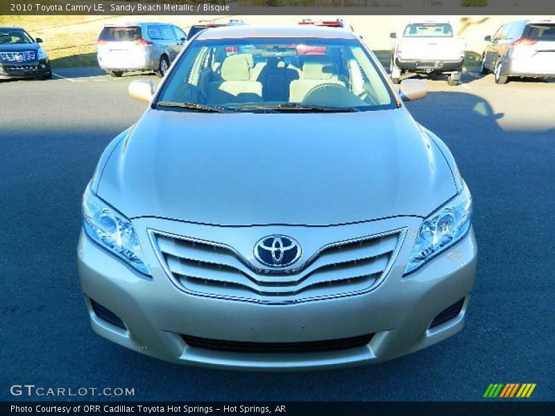 Sandy Beach Metallic / Bisque 2010 Toyota Camry LE