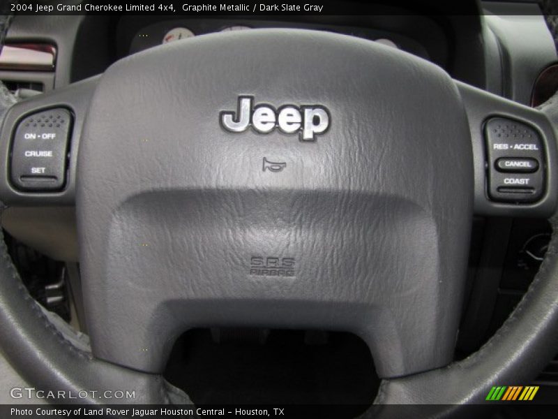 Graphite Metallic / Dark Slate Gray 2004 Jeep Grand Cherokee Limited 4x4
