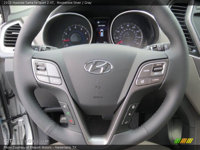  2013 Santa Fe Sport 2.0T Steering Wheel