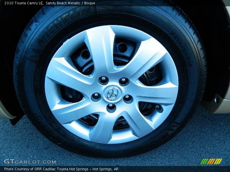 Sandy Beach Metallic / Bisque 2010 Toyota Camry LE