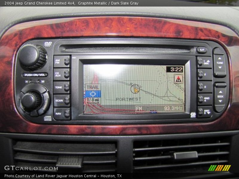 Graphite Metallic / Dark Slate Gray 2004 Jeep Grand Cherokee Limited 4x4