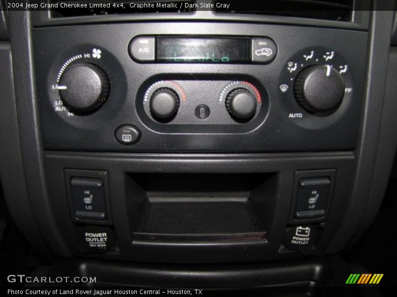 Graphite Metallic / Dark Slate Gray 2004 Jeep Grand Cherokee Limited 4x4