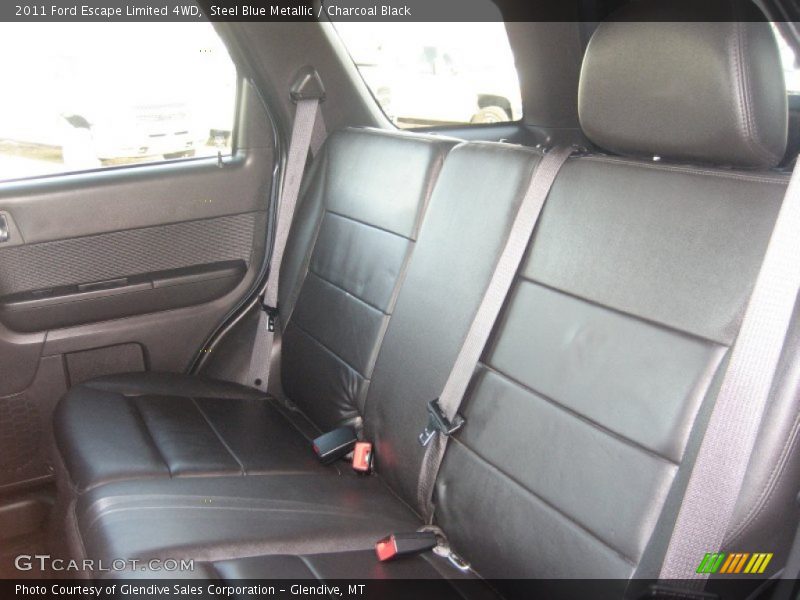 Steel Blue Metallic / Charcoal Black 2011 Ford Escape Limited 4WD