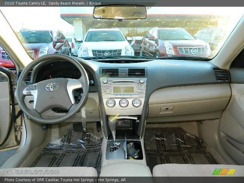 Sandy Beach Metallic / Bisque 2010 Toyota Camry LE