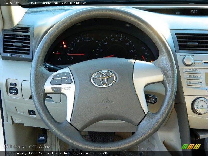 Sandy Beach Metallic / Bisque 2010 Toyota Camry LE