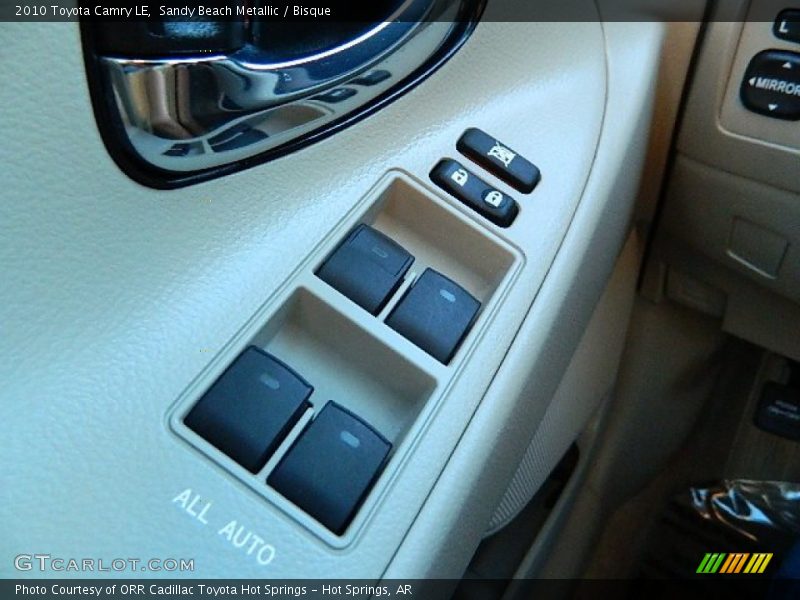 Sandy Beach Metallic / Bisque 2010 Toyota Camry LE