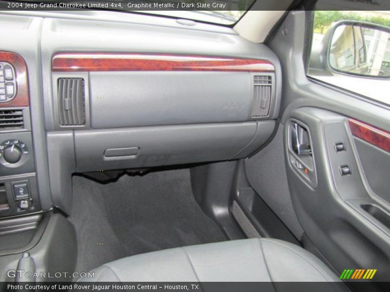 Graphite Metallic / Dark Slate Gray 2004 Jeep Grand Cherokee Limited 4x4