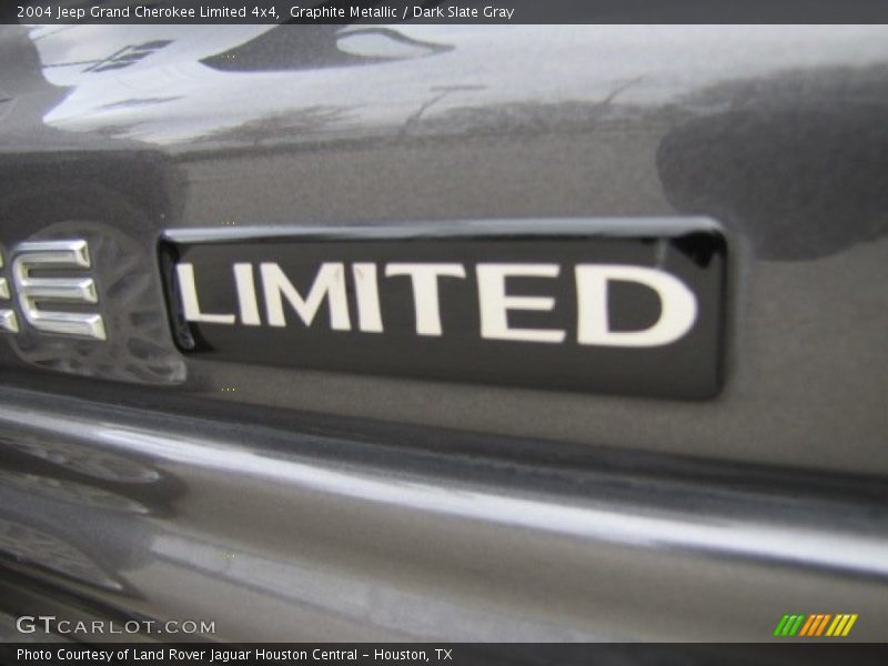 Graphite Metallic / Dark Slate Gray 2004 Jeep Grand Cherokee Limited 4x4