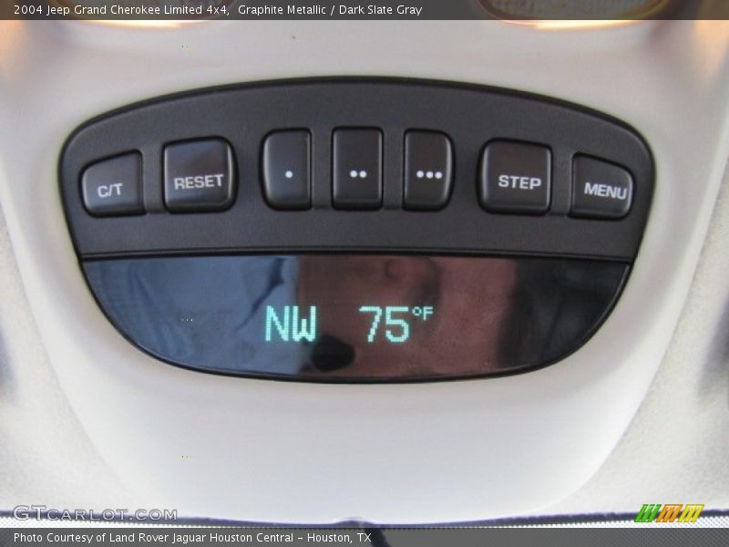Controls of 2004 Grand Cherokee Limited 4x4