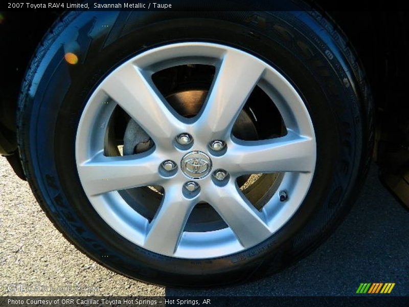 Savannah Metallic / Taupe 2007 Toyota RAV4 Limited