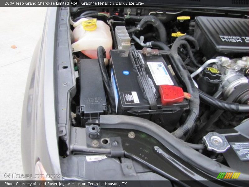 Graphite Metallic / Dark Slate Gray 2004 Jeep Grand Cherokee Limited 4x4