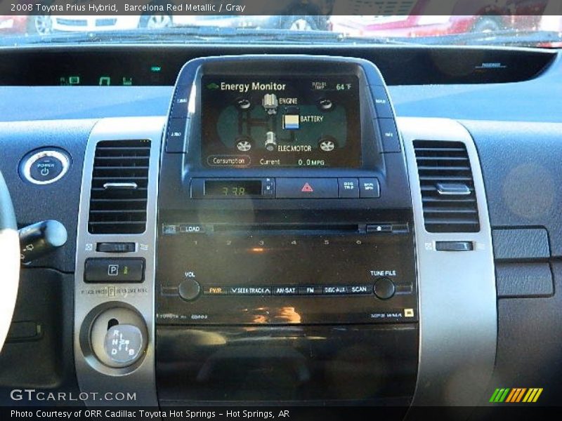 Barcelona Red Metallic / Gray 2008 Toyota Prius Hybrid
