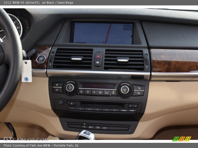 Jet Black / Sand Beige 2012 BMW X6 xDrive35i