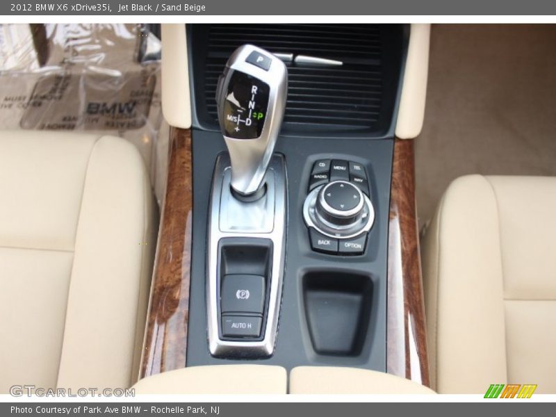 Jet Black / Sand Beige 2012 BMW X6 xDrive35i