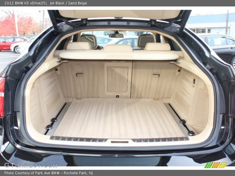 Jet Black / Sand Beige 2012 BMW X6 xDrive35i