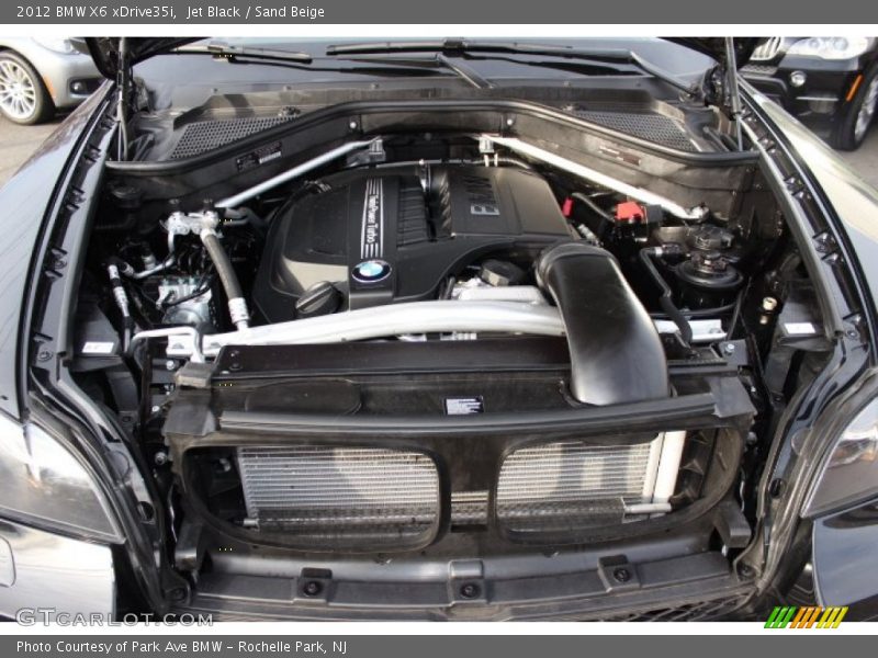 Jet Black / Sand Beige 2012 BMW X6 xDrive35i