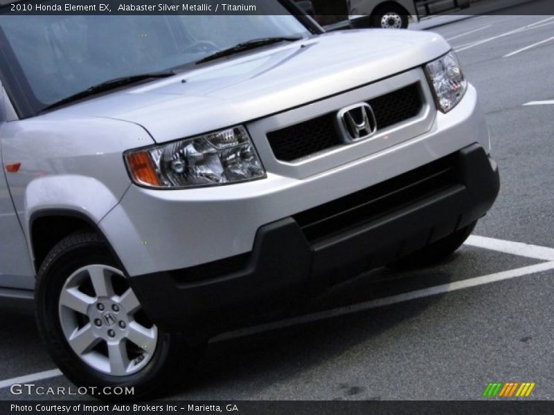 Alabaster Silver Metallic / Titanium 2010 Honda Element EX