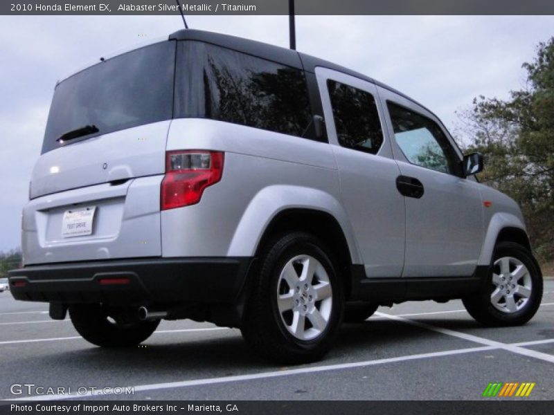 Alabaster Silver Metallic / Titanium 2010 Honda Element EX