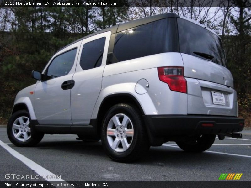 Alabaster Silver Metallic / Titanium 2010 Honda Element EX