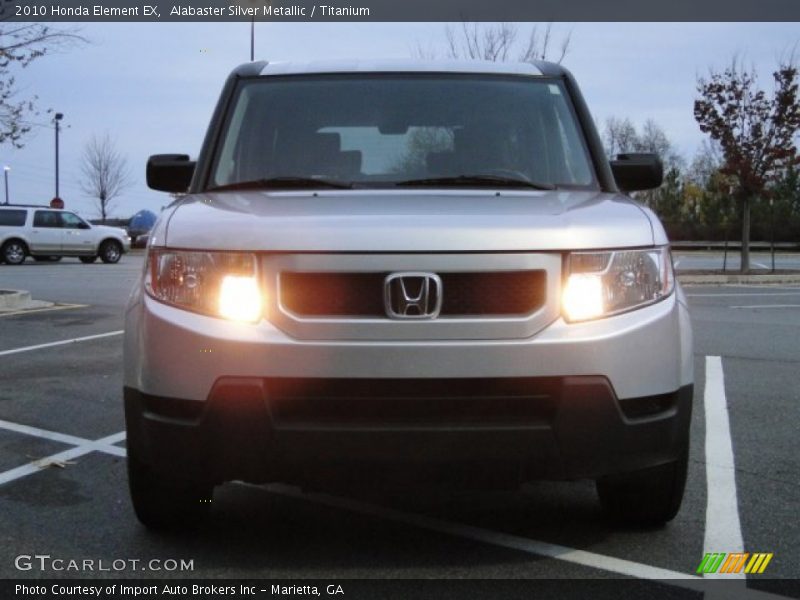Alabaster Silver Metallic / Titanium 2010 Honda Element EX