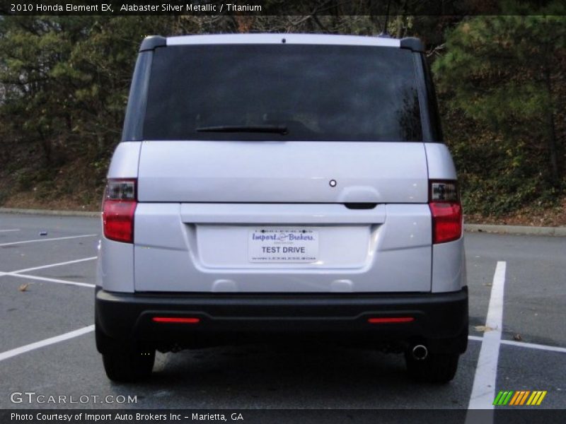 Alabaster Silver Metallic / Titanium 2010 Honda Element EX