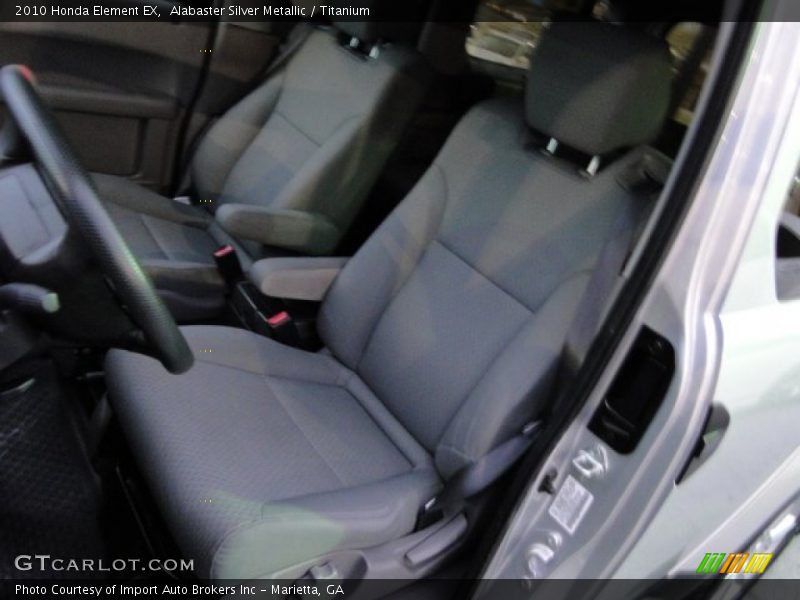 Alabaster Silver Metallic / Titanium 2010 Honda Element EX