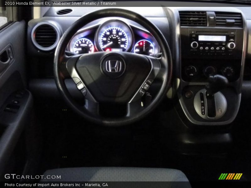 Alabaster Silver Metallic / Titanium 2010 Honda Element EX