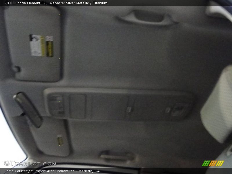 Alabaster Silver Metallic / Titanium 2010 Honda Element EX