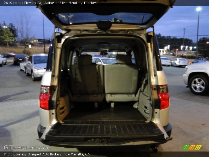 Alabaster Silver Metallic / Titanium 2010 Honda Element EX