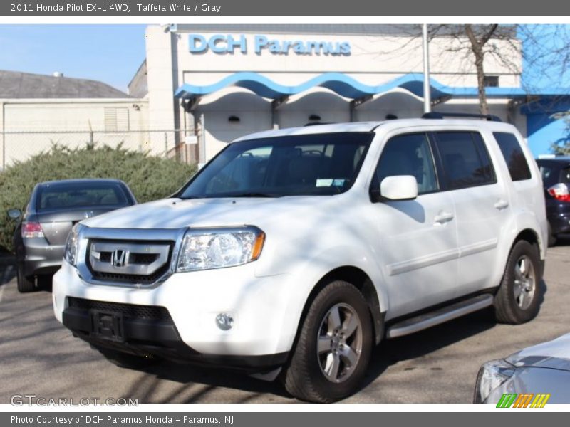 Taffeta White / Gray 2011 Honda Pilot EX-L 4WD