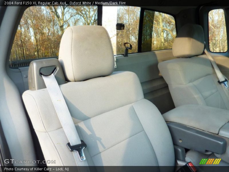 Oxford White / Medium/Dark Flint 2004 Ford F150 XL Regular Cab 4x4