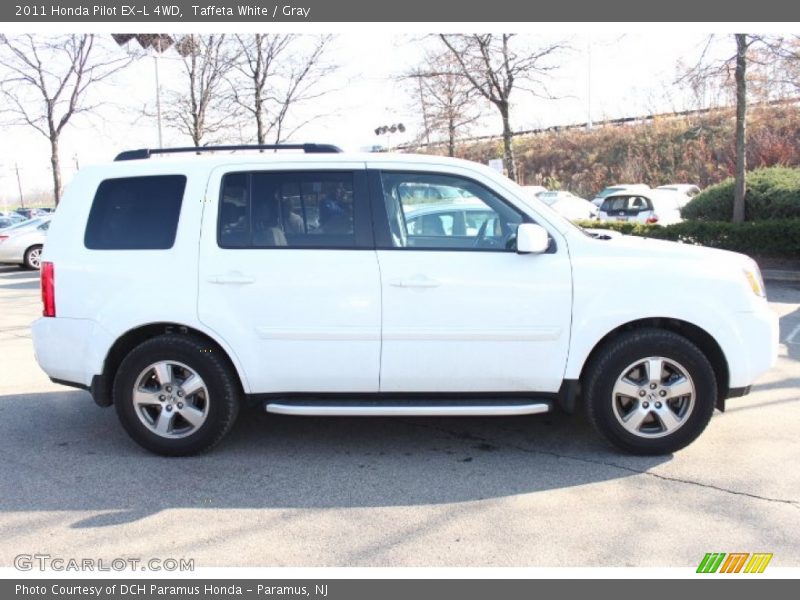 Taffeta White / Gray 2011 Honda Pilot EX-L 4WD