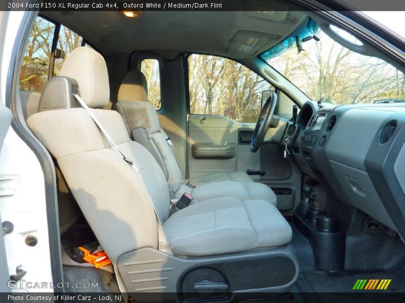 2004 F150 XL Regular Cab 4x4 Medium/Dark Flint Interior